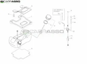 serbatoio decespugliatore echo rm 4000 ricambio n.1