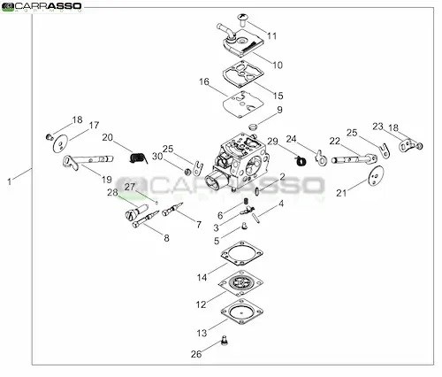 carburatore-motosega-echo-cs4920es-carrasso