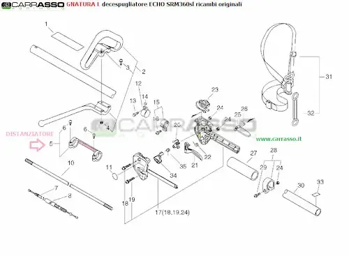 distanziatore_de_srm360-echo-carrasso